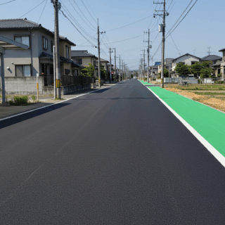 薄層カラー舗装