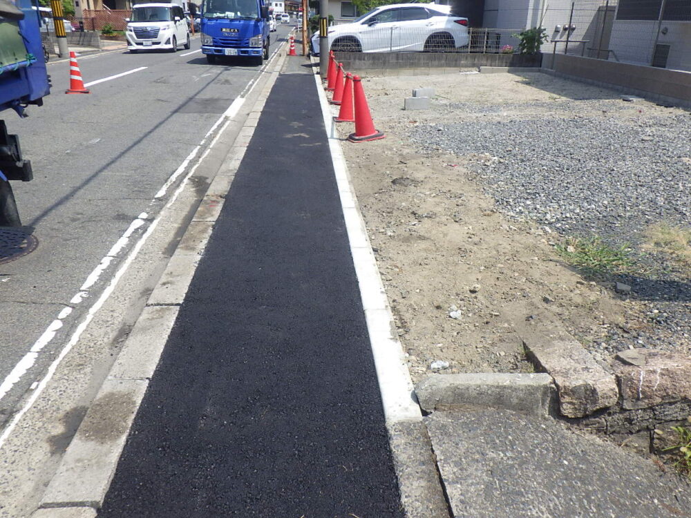 広島市南区道路加工工事